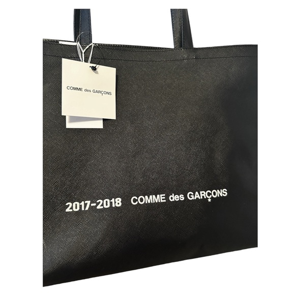 COMME DES GARCONS LEATHER TOTE BAG - Picture 2 of 6
